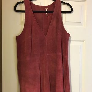 Free People dress - Sz M - Like New! - 100% Suede